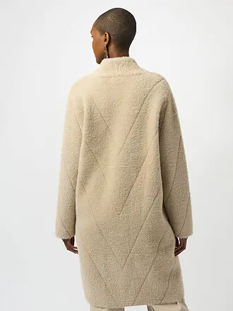 JOSEPH RIBKOFF | Manteau en fausse fourrure | beige